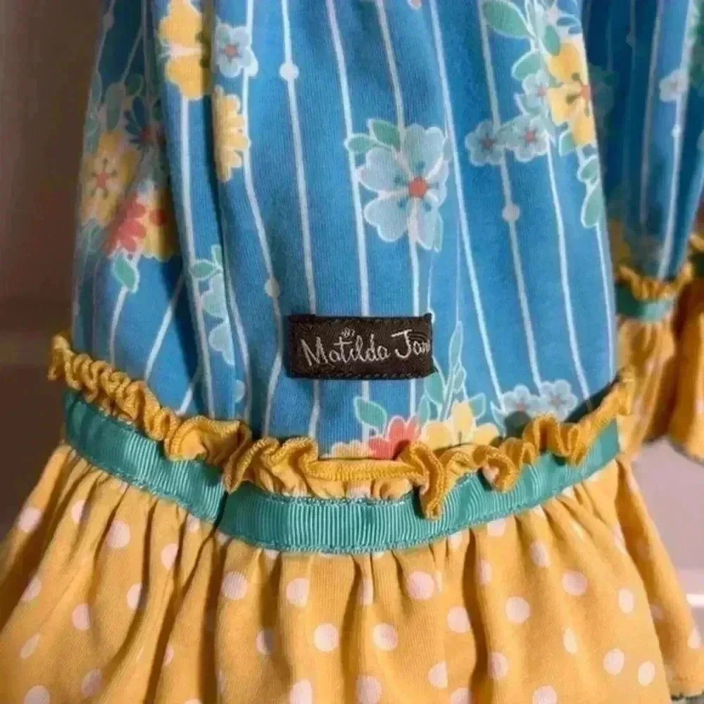 Matilda Jane Dream Chasers Balloon‎ Play Tunic Top Size 8 EUC